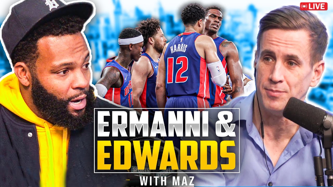 NBA Pistons Playoffs and NFL Lions I Ermanni & Edwards with Maz I Thursday, May 1, 2025