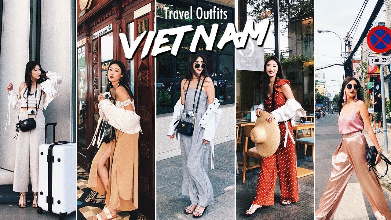 史上詢問度超高🙈越南旅行穿搭來啦｜Travel Outfits: Vietnam, Ho Chi Minh! (淘寶穿搭開箱)