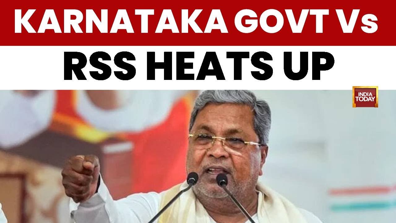 Karnataka Govt vs RSS: CM Sidda's Big Challenge Over March Curbs and Registration Status