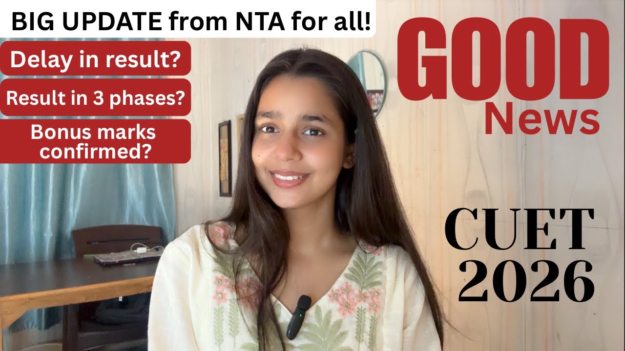🚨CUET 2026 BIG UPDATE! Result Date Delayed? Bonus Marks Confirmed? Counselling Latest News| DU,BHU