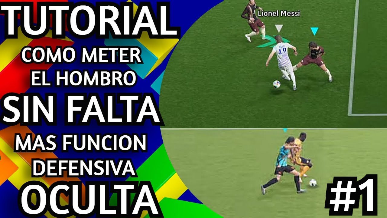 TUTORIAL DEFENSA AVANZADA COMO METER EL HOMBRO SIN FALTA MAS MANDOS OCULTOS efootball 2025