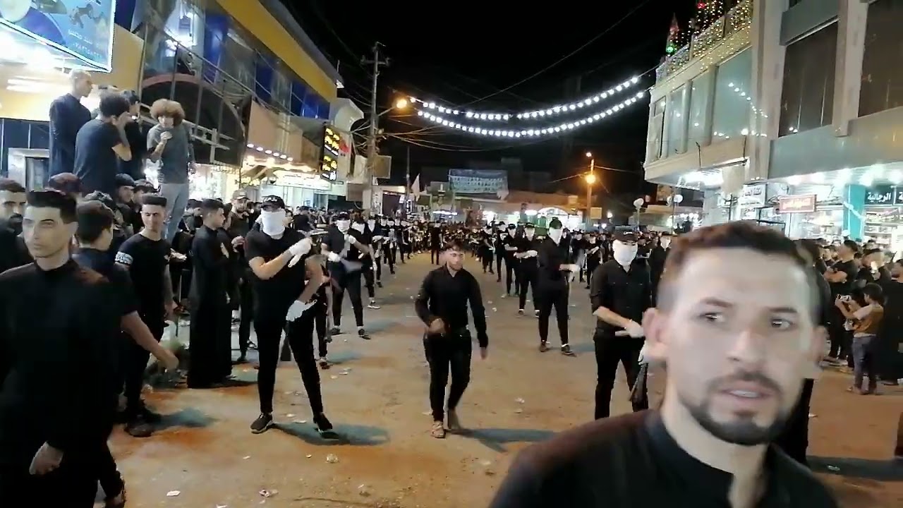 موكب ائمة البقيع أهالي المشخاب اليوم السادس من محرم