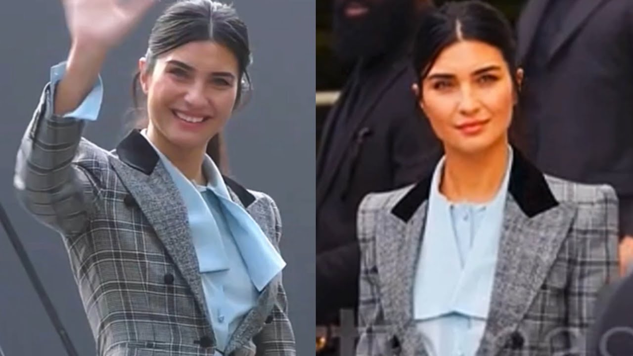 Tuba B&uuml;y&uuml;k&uuml;st&uuml;n attends the Valentino Womenswear 2026 show as part of Paris Fashion ✨