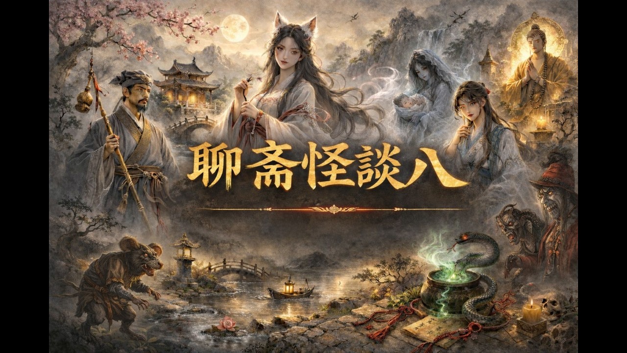 【助眠有声书合集】聊斋怪谈， 八