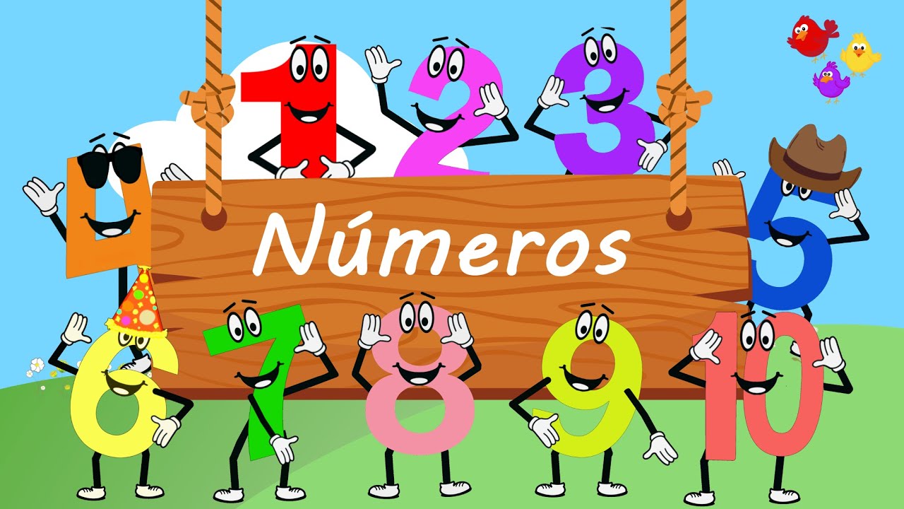 NÚMEROS 1 HASTA 10 🌀 APRENDE A CONTAR FÁCIL Y DE MANERA DIVERTIDA / VIDEOS EDUCATIVOS PARA NIÑOS.