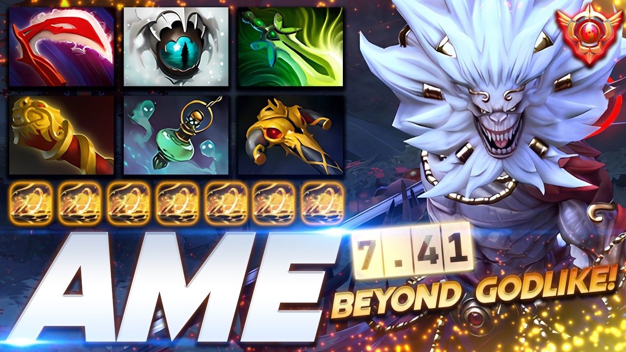 [7.41] Ame Monkey King Beyond Godlike - Dota 2 Pro Gameplay [Watch & Learn]