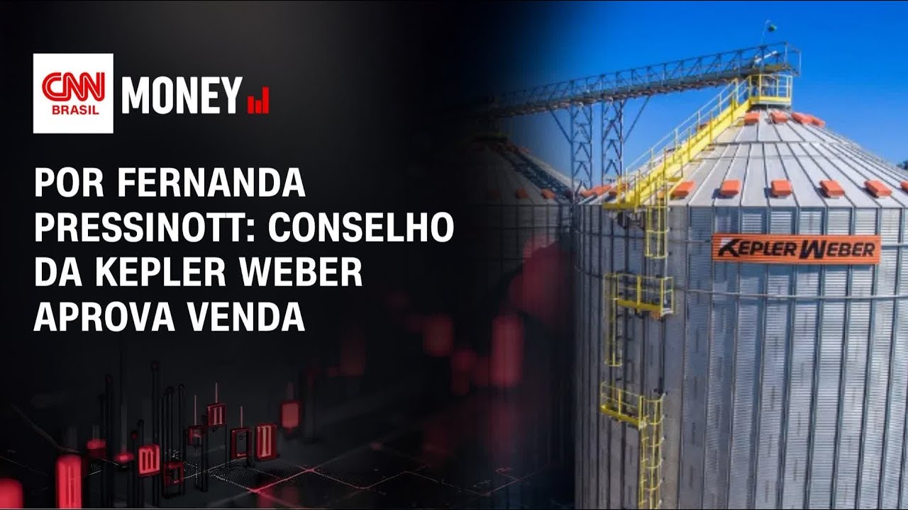 Por Fernanda Pressinott: Conselho da Kepler Weber aprova venda | CNN AGRO NEWS