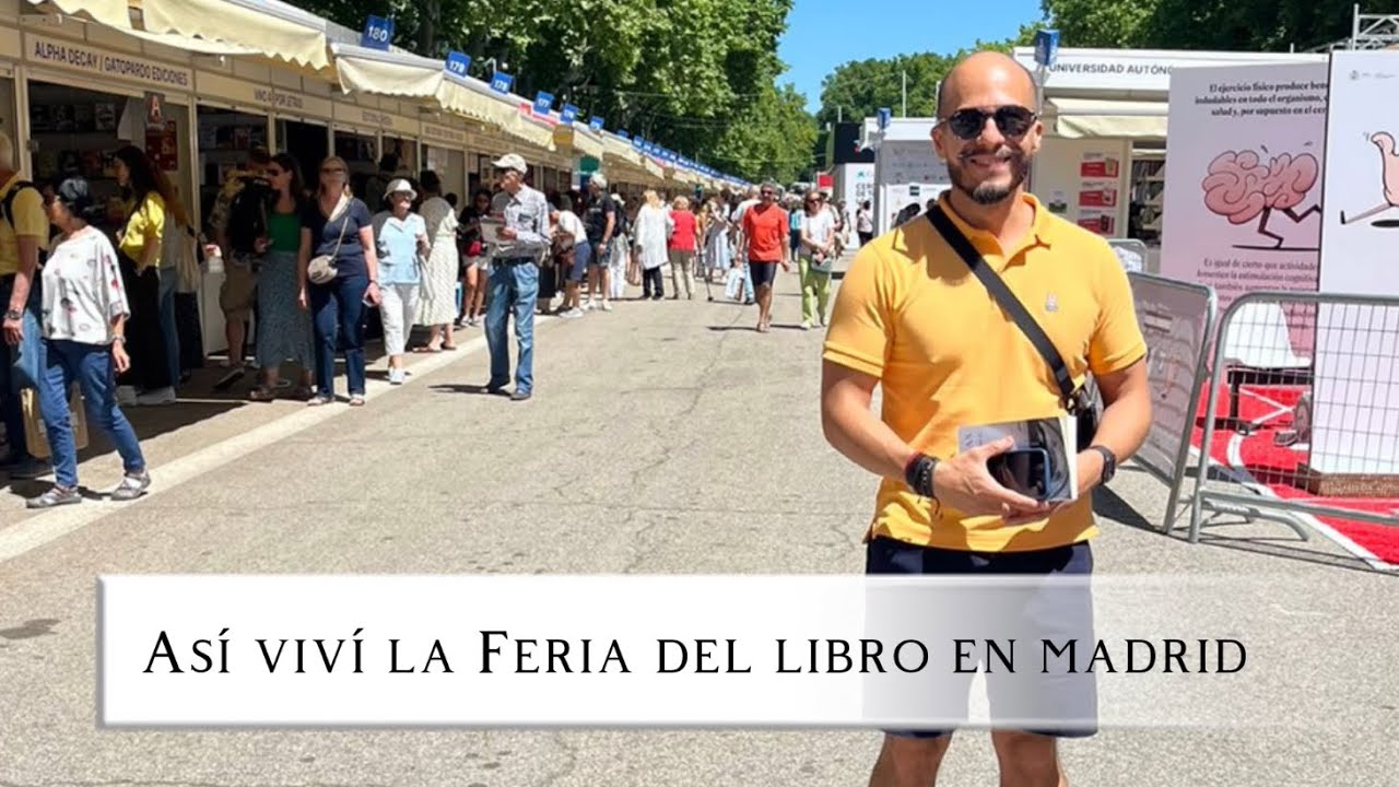 Así viví la Feria del Libro en Madrid