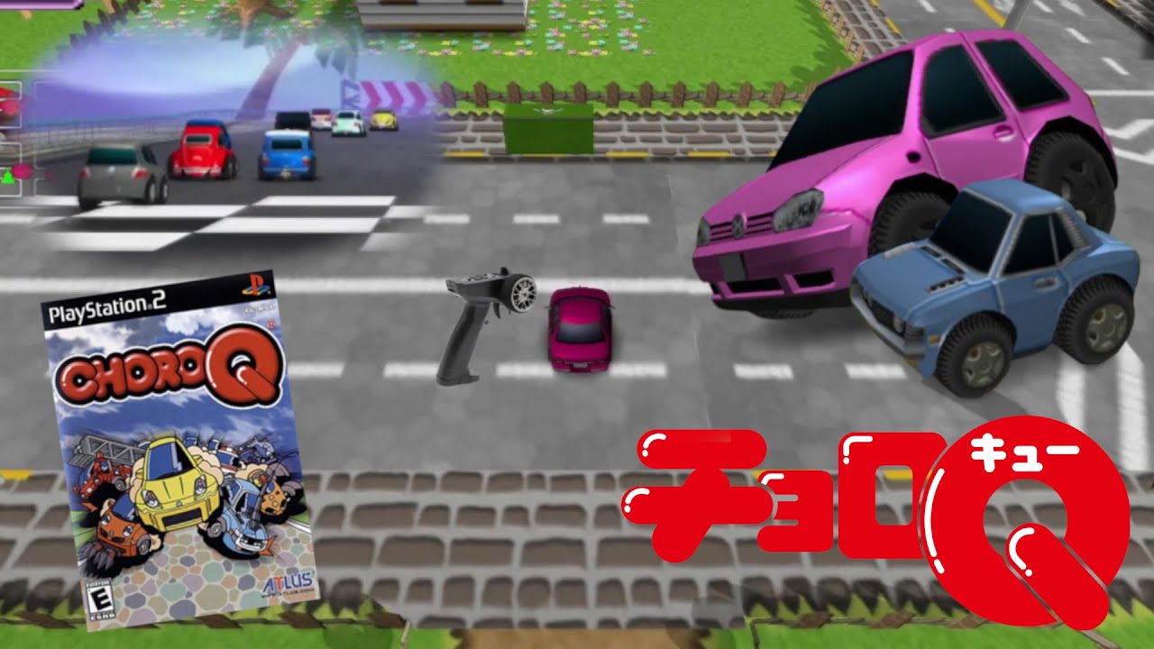 Choro Q на PS2 — это просто сумасшедший