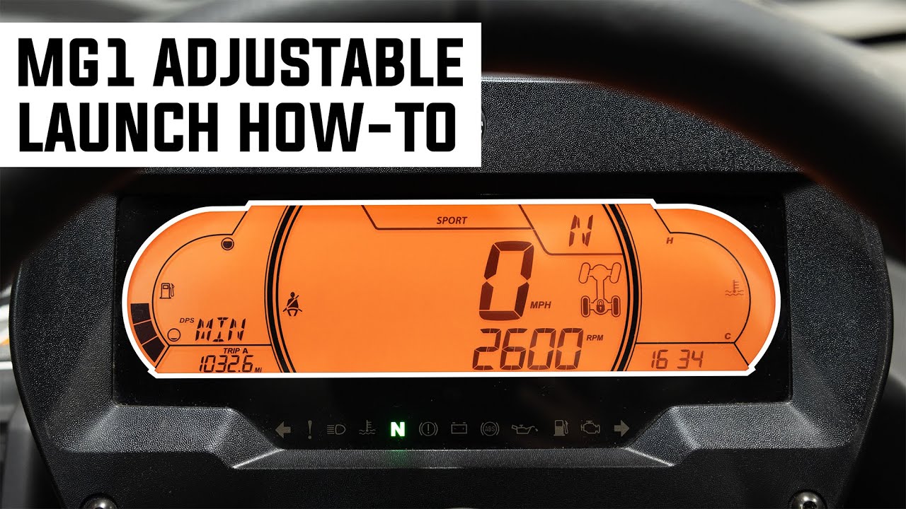 EVP MG1 Adjustable Launch Control Tutorial for 2021+ Can-Am Maverick X3 Turbo RR
