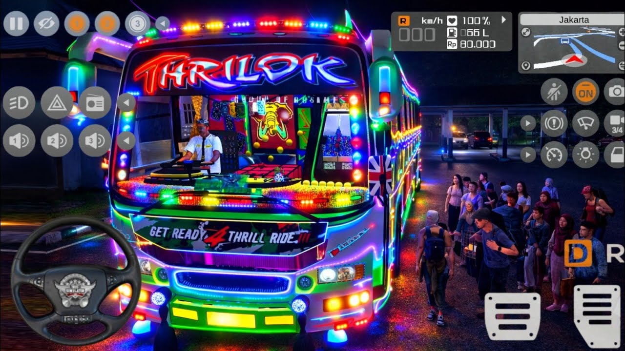 💥Bus Simulator Best Offroad Map Mod Full Lighting New Solo Mod Gameplay 