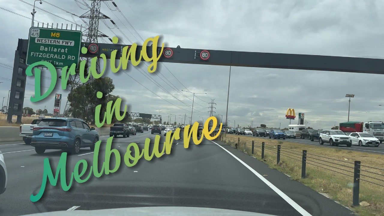 Driving in Melbourne – It’s a Dream | Traffic Flowing on a Weekday