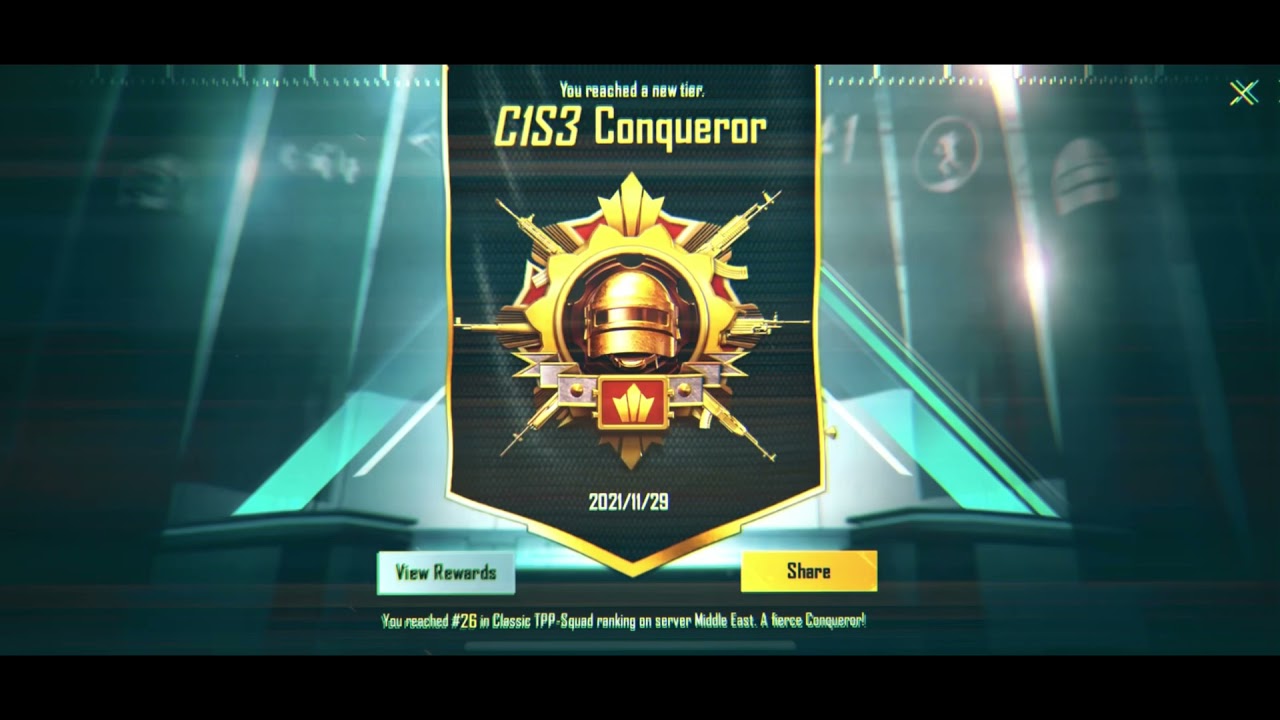 CONQUEROR DONE ALHAMDULLILAH | PJ HAYAT☺️ @TSLawyerGaming  &hearts;️