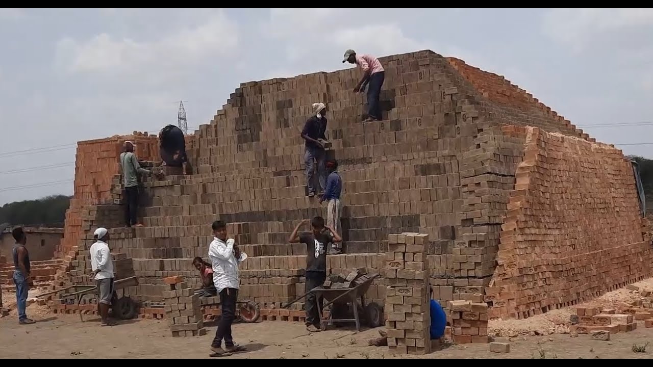 The whole process of making Bricks in Indore-India,Bricks Prices in India,Hand made clay red bricks