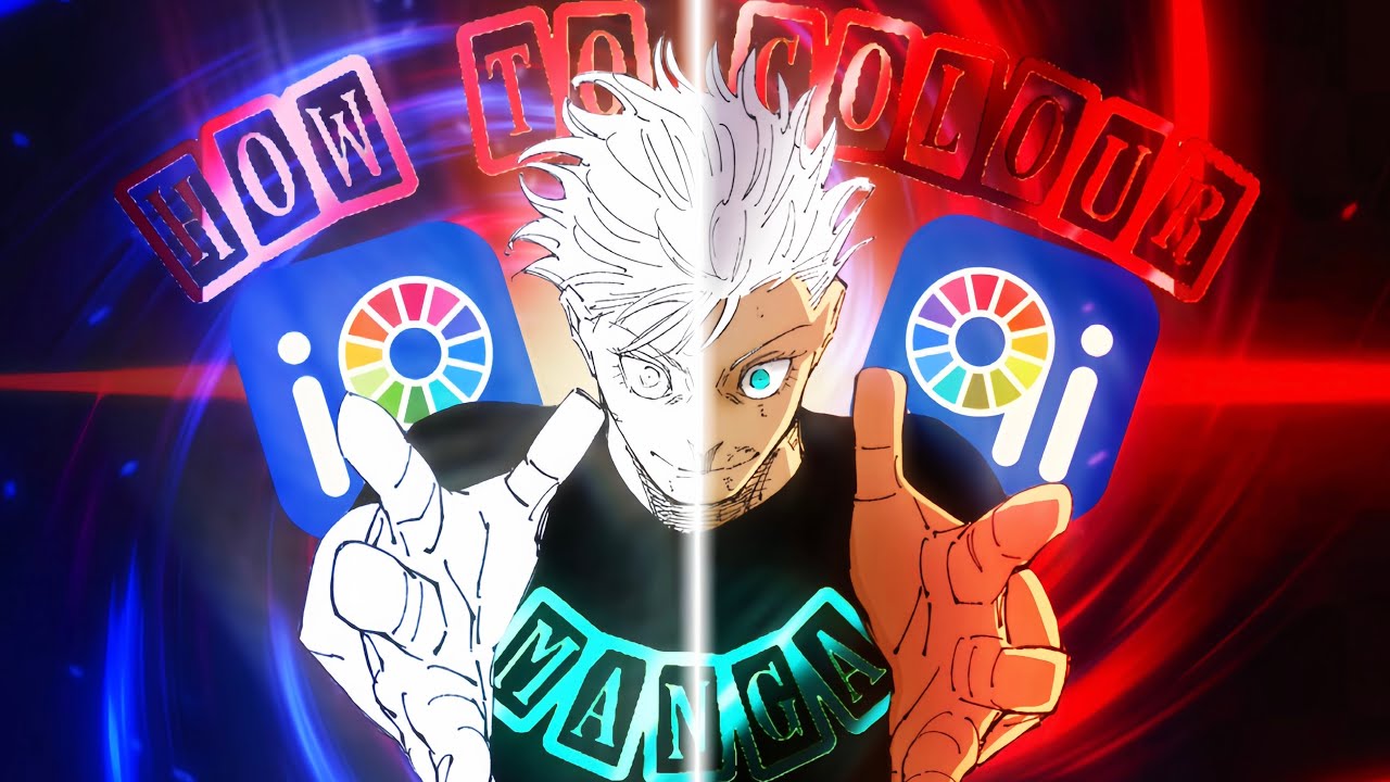 How To Colour On IbisPaint X | Manga Tutorial