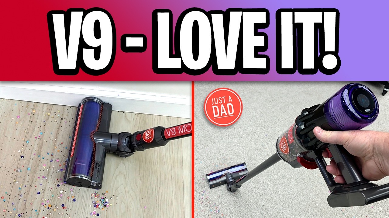 Я попробовал новый Dyson V9, и вот что произошло!