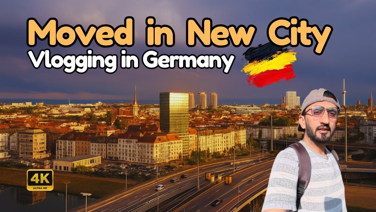 Moved to a New City 🏙️ | Exploring Ludwigshafen Germany | Urdu Vlog