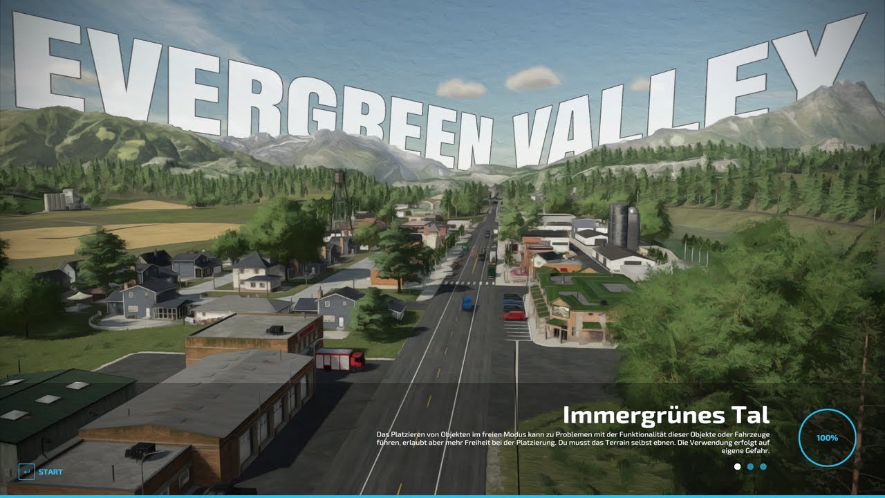 FS22 Evergreen Valley Fly Thru