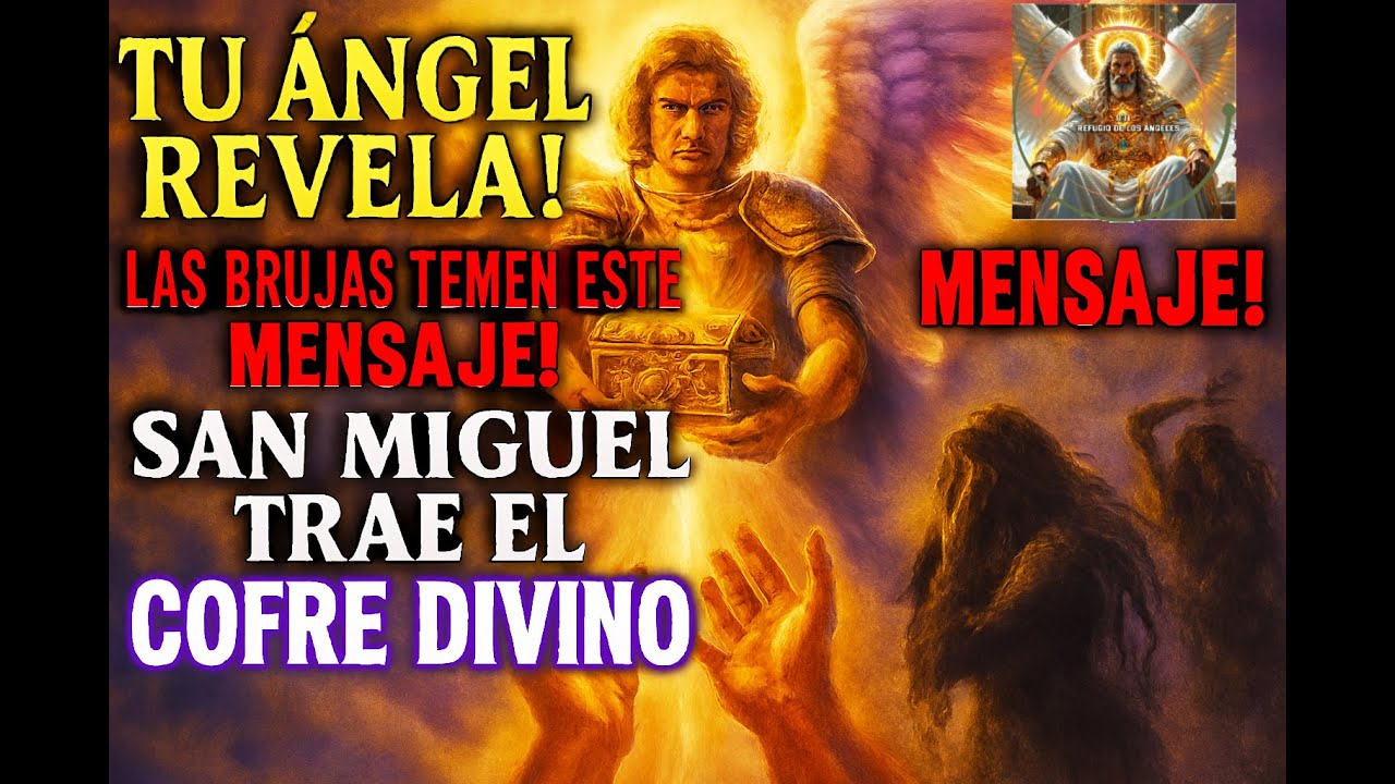 TU ANGEL REVELA 💌 SAN MIGUEL PONDRÁ UN COFRE DIVINO EN TUS MANOS ⚔️ LAS BRUJAS TEMEN ESTE MENSAJE