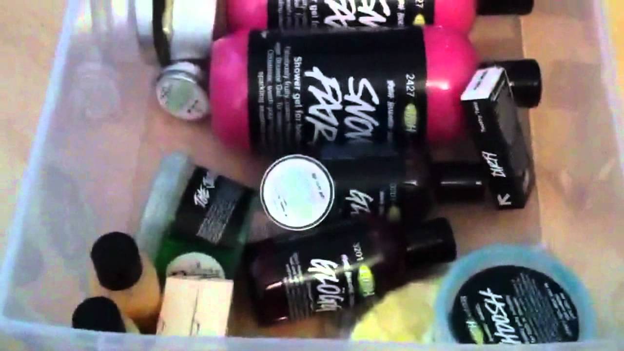 LUSH Collection and Storage 2012!!!