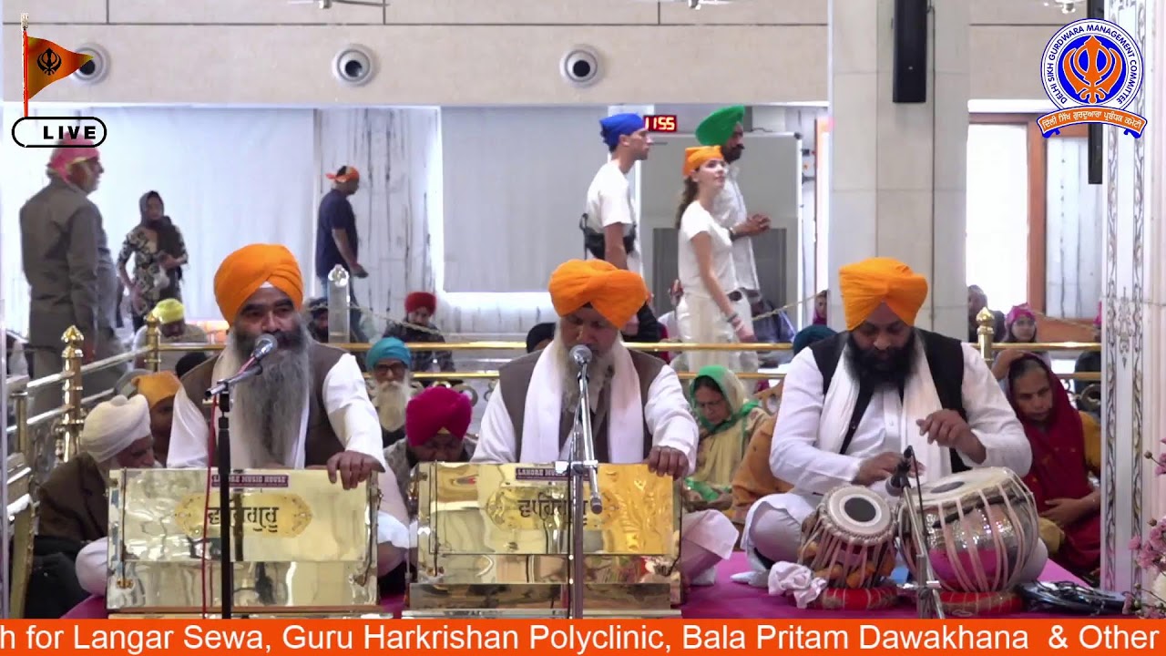 23/02/2026 Official DSGMC | Gurbani Kirtan |  Live Gurdwara Bangla Sahib