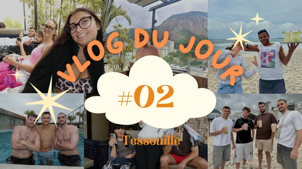#VLOG Brésil - Découverte de notre hôtel et balade à Copacabana 🌴🏨🇧🇷