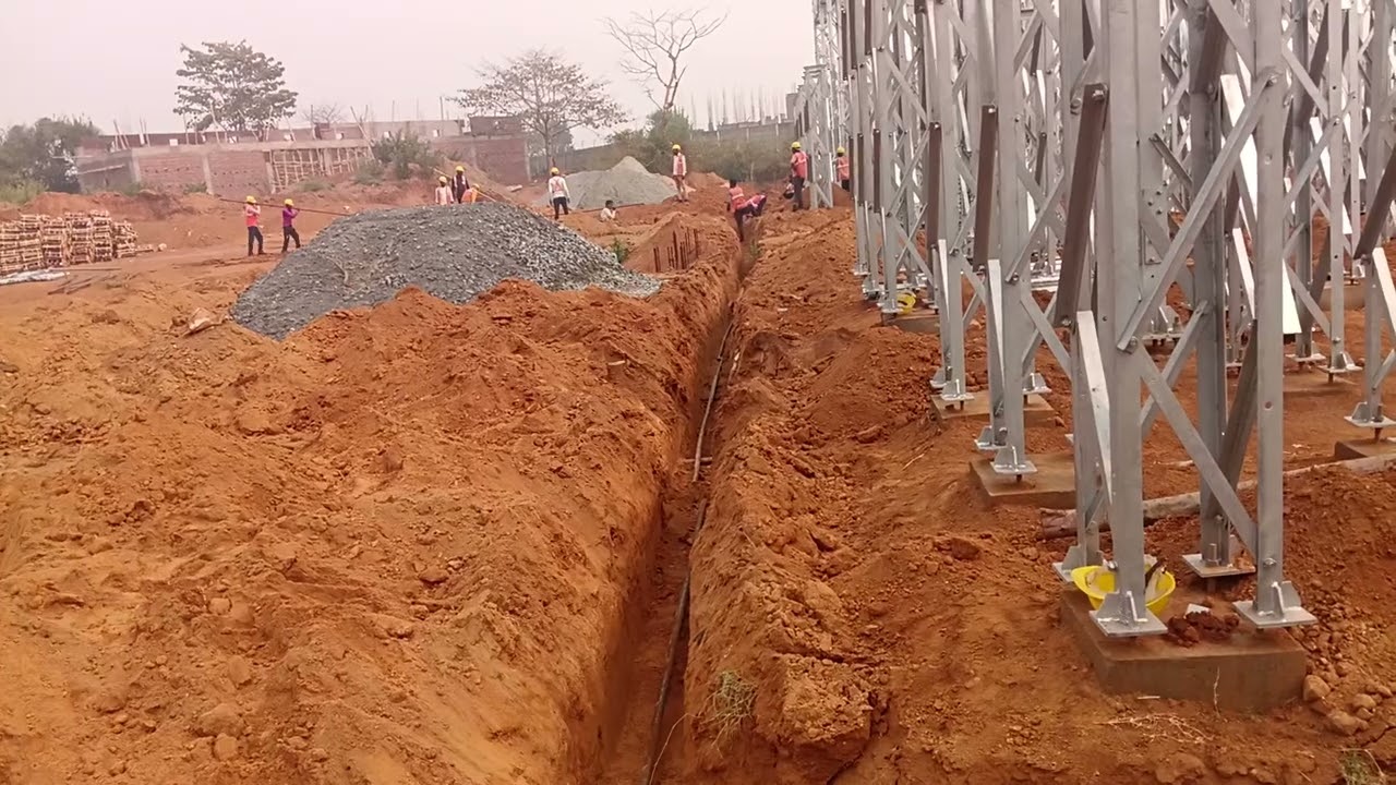 220/132/33kv gride substation me riser earthing pit work isprakar se kiya ja raha hai aap dekhe.