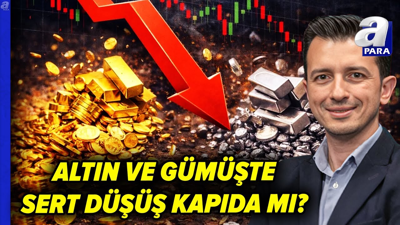 Altın Ve Gümüşte Sert Düşüşler Kapıda Mı? Evren Çakaer'den Kritik Değerlendirme | A Para
