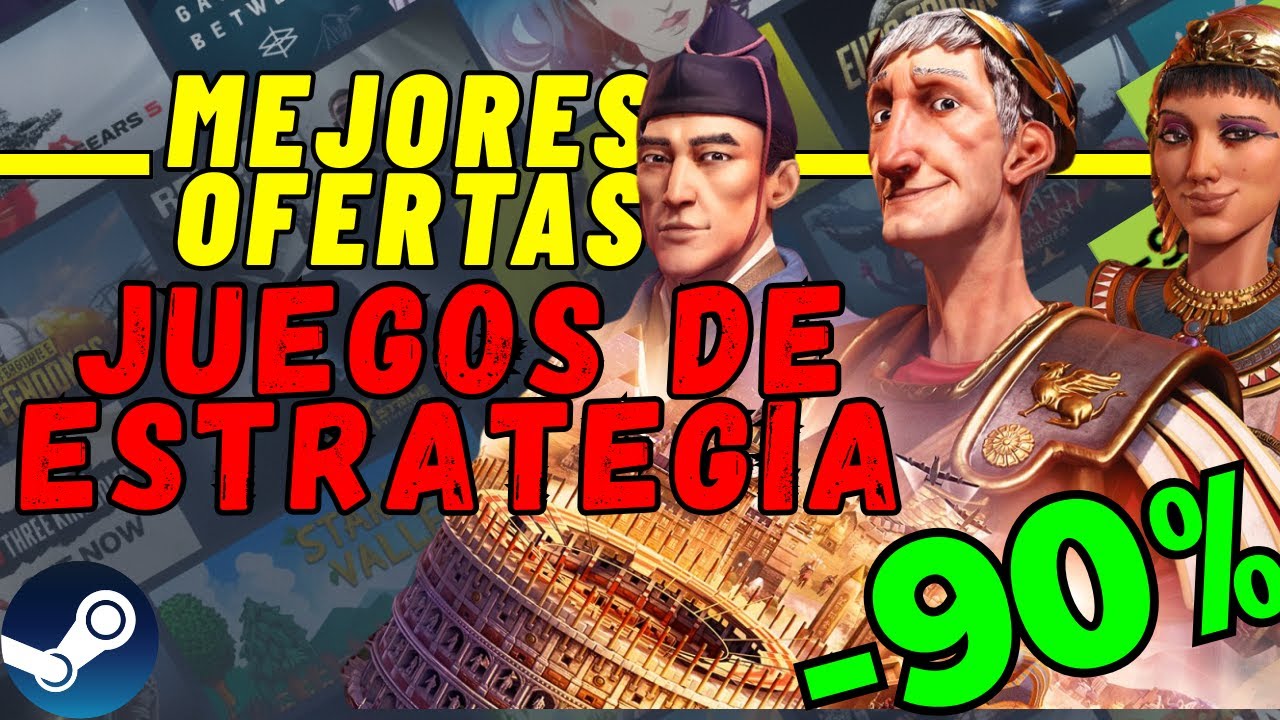 🔥 DESCUENTOS BRUTALES en JUEGOS STEAM  DE ESTRATEGIA | -90%, -80% y más JOYAS que NO PUEDES PERDER 🔥