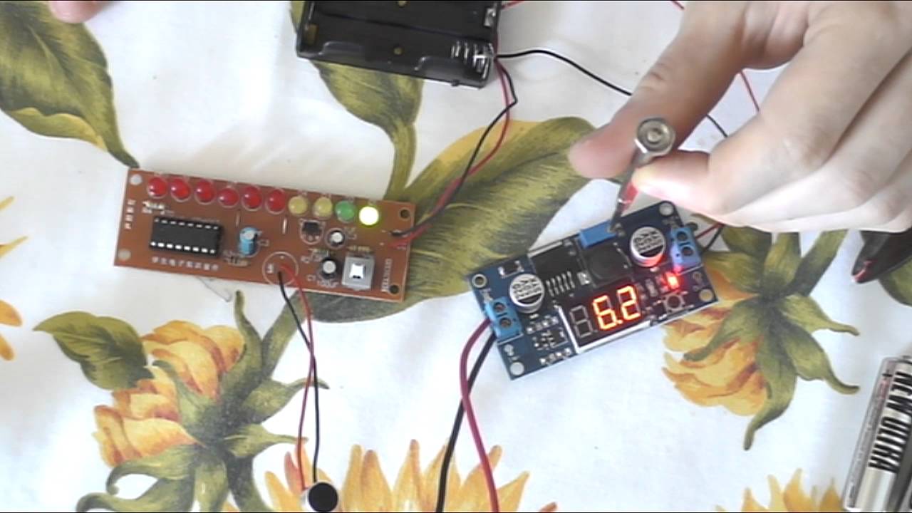 ricerca guasti -  LED DIY Kit Circuit Board Voice Microphone PARTE 2/2
