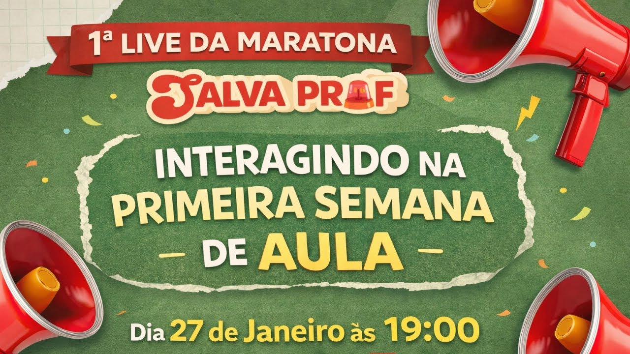 INTERAÇÃO NA PRIMEIRA SEMANA DE AULA - SALVAPROF