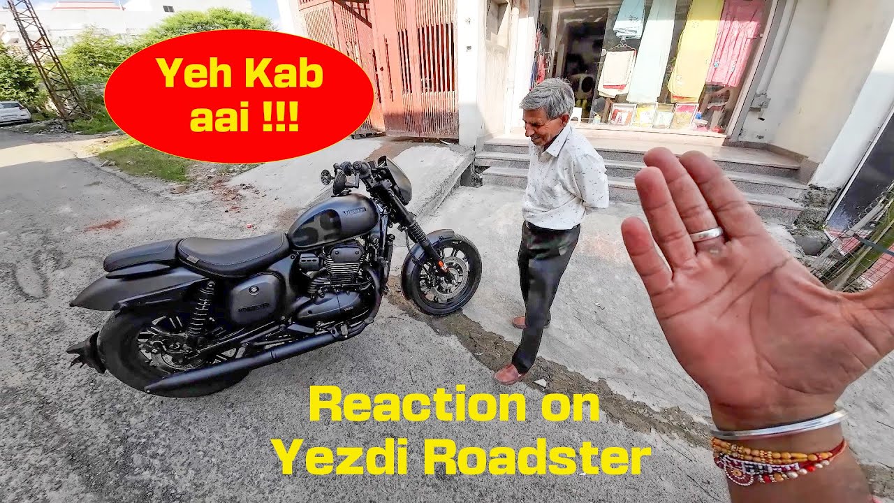 Yeh kab aayi 🤩 Yezdi Roadster