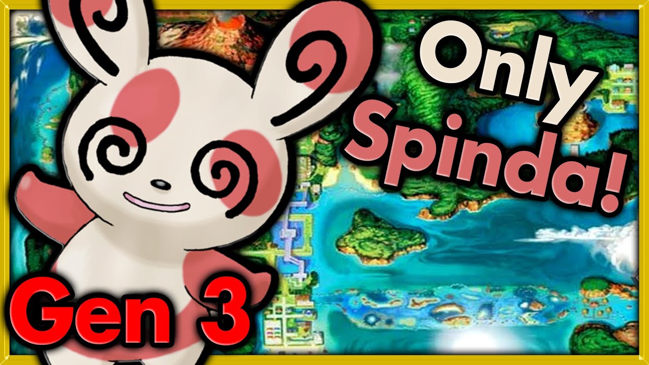 Can I Beat Pokemon Emerald with ONLY Spinda? 🔴 Pokemon Challenges ► NO ITEMS IN BATTLE