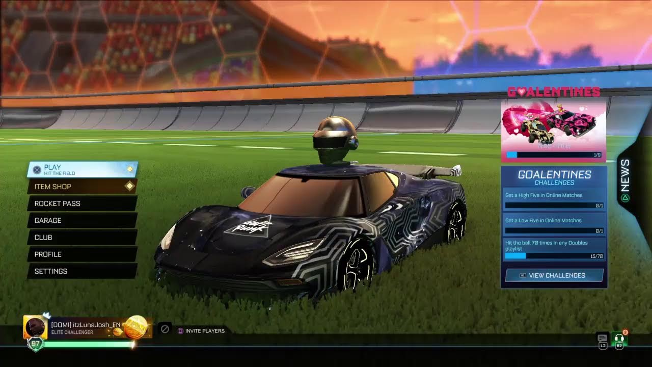 Rocket League with the brothers