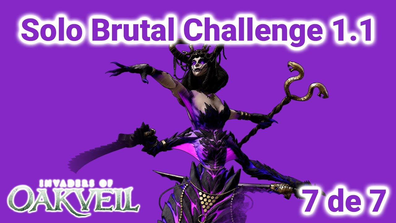 Megara, la Reina Serpiente - 7 de 7 derrotados - Solo Brutal Challenge - V Rising 1.1