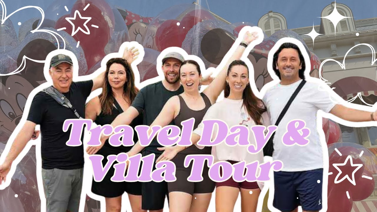 Travel Day to ORLANDO! ✈️ Dubai → Manchester → Crazy Disney Villa Reveal 🩷🏰✨✈️