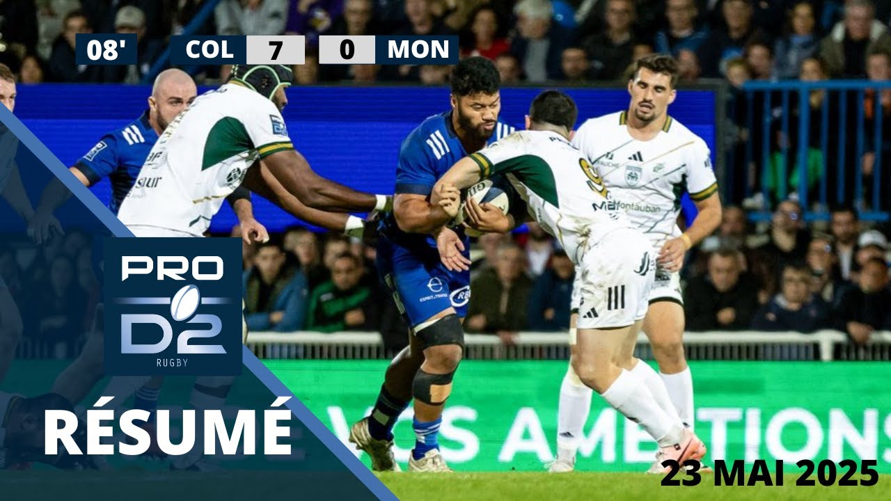 Pro D2 : le résumé du BARRAGE Colomiers vs Montauban - Saison 2024/25