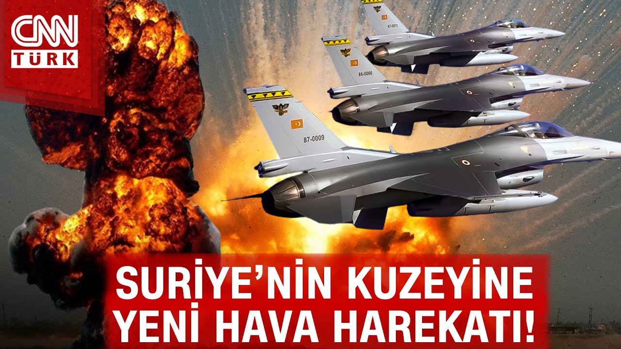 Suriye'nin kuzeyine yeni hava harekatı! MSB: Ter&ouml;ristlerin de i&ccedil;inde olduğu 15 hedef vuruldu