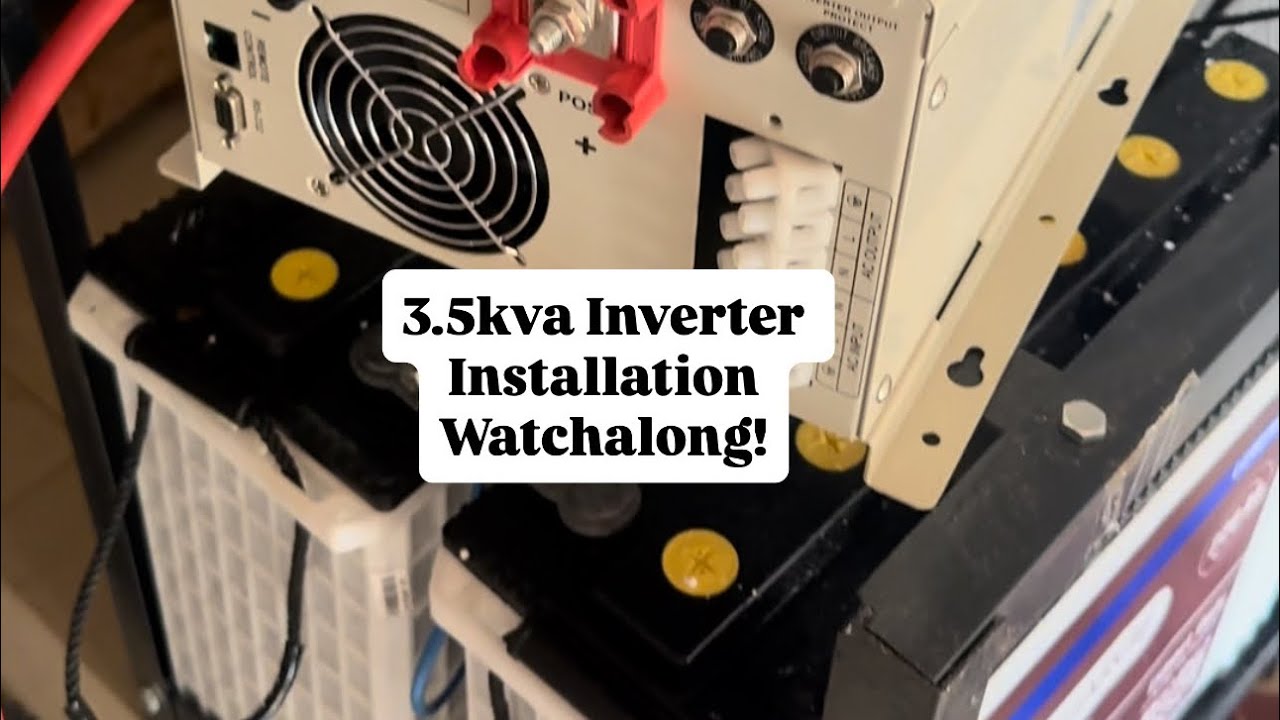 Felicity Solar 3.5kva Inverter Installation.