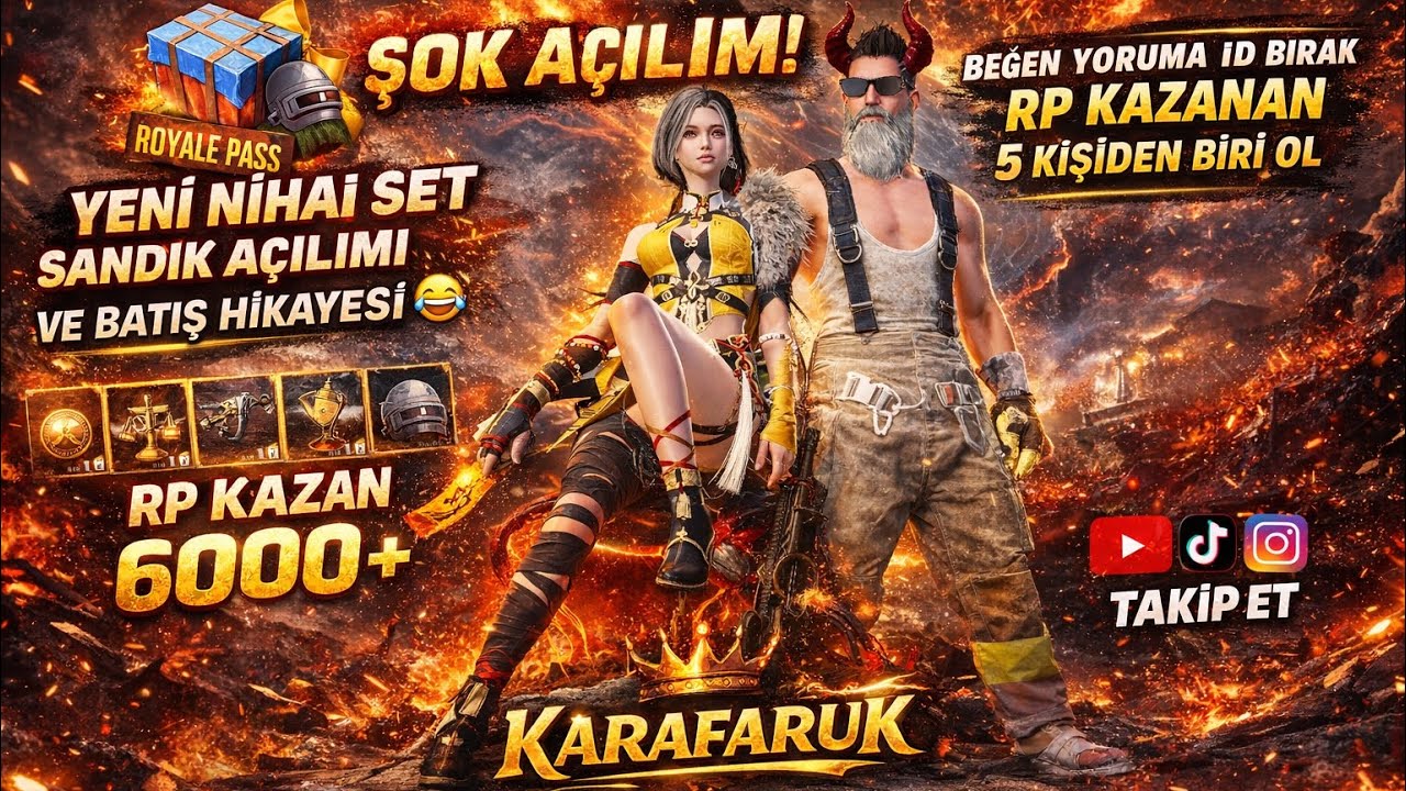 RESMEN BATTIK!!! YENİ NİHAİ SET GELDİİİ/ÇİFT M416 ALMA FIRSATI 🤩 #pubgmobiletr 