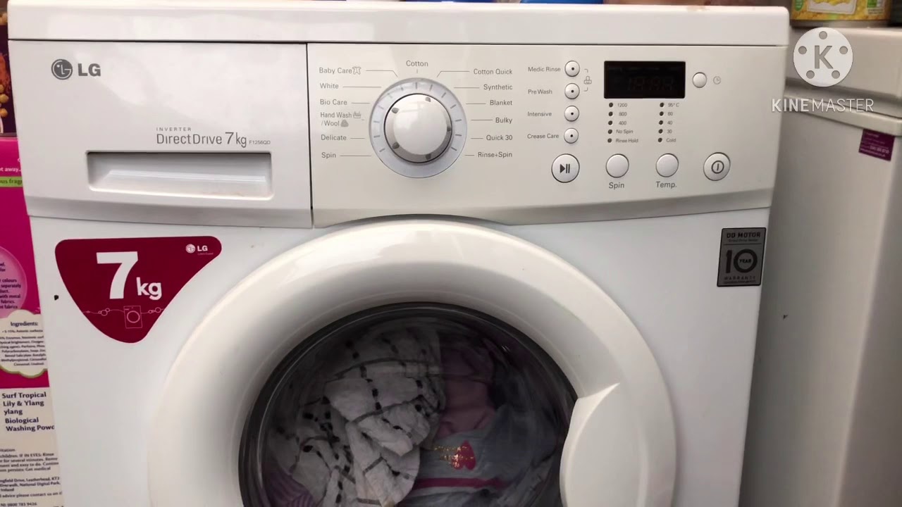 Washing machine bearing failure - how to test