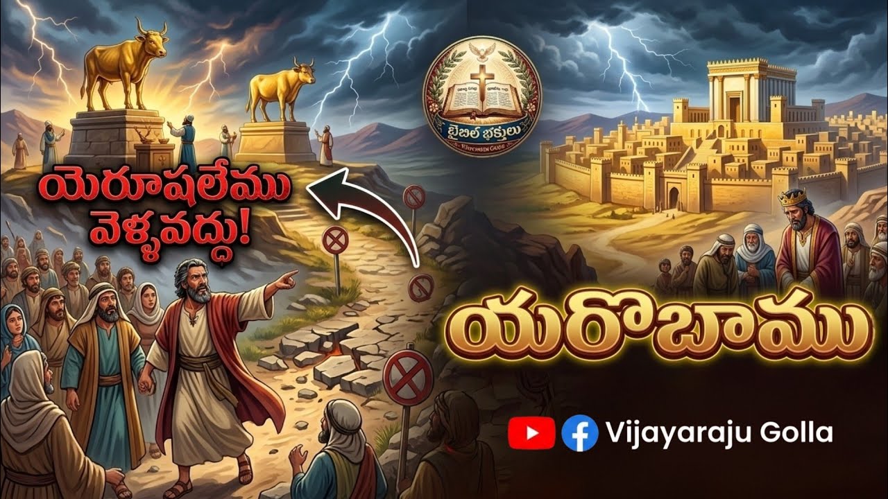 యరొబాము ౹ బైబిల్ లోని ఇశ్రాయేలు రాజులు చరిత్ర ౹ King of Israel Jeroboam ౹ Telugu Christian Message