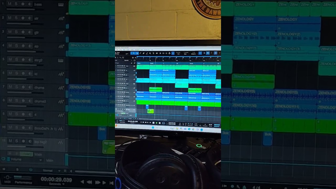 making a beat in presonus studio One 7 using Roland's  Zenology for all sounds