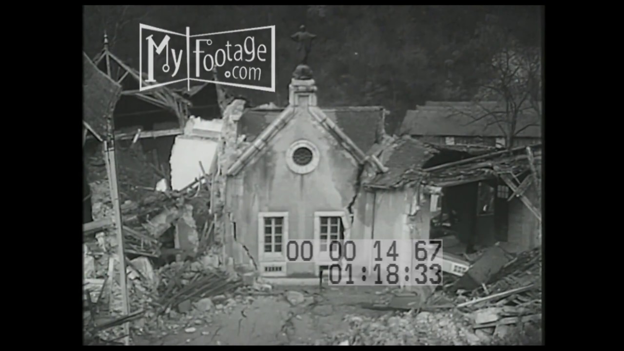 1937 Landslides Destroy Grande Chartreuse Monastery