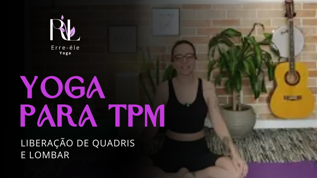 Prática de yoga fácil - posturas no chão.