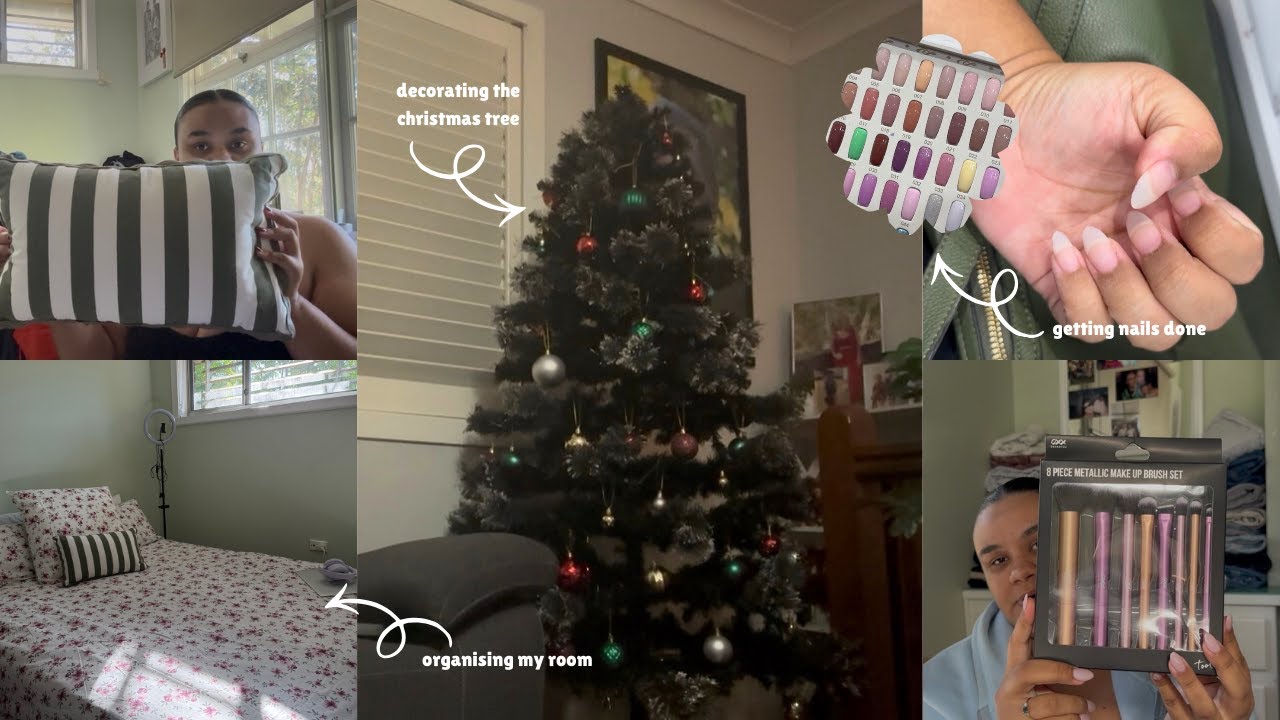 A FEW DAYS IN MY LIFE | moving back home, shopping & christmas is coming
