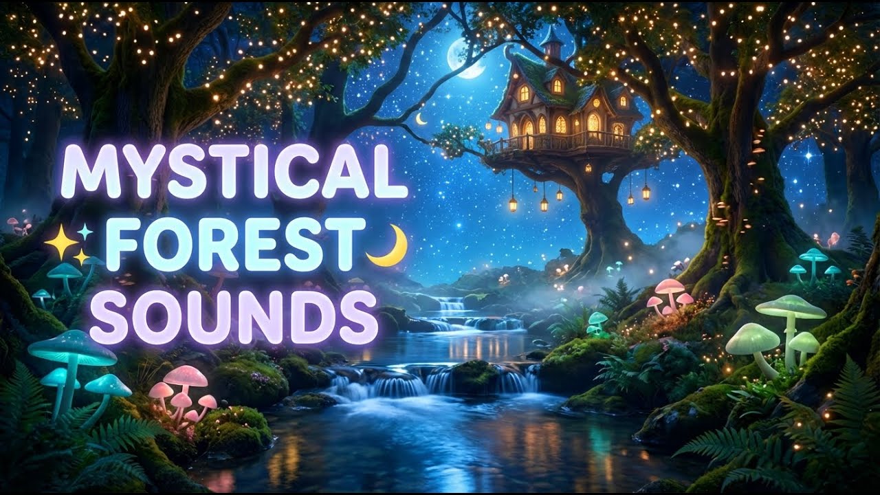 Fantasy Forest Music 3h 🌌 | Relax, Focus, Study & Sleep