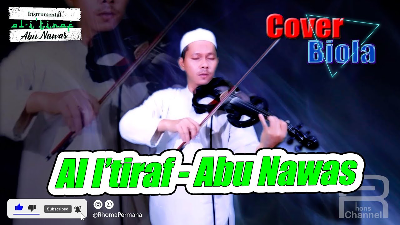 Al I'tiraf - Abu Nawas - Cover Biola
