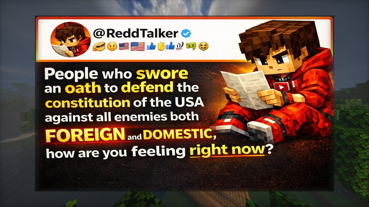 People who swore an oath to defend the constitution of the USA against all enemies both foreign...