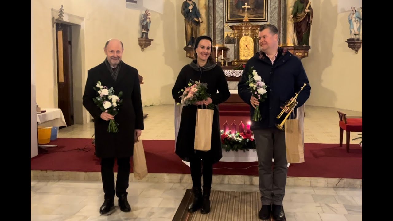 Adventní varhanní koncert 1. 12. 2024 – Václav Uhlíř, Jiří Houdek, Lucie Strejcová